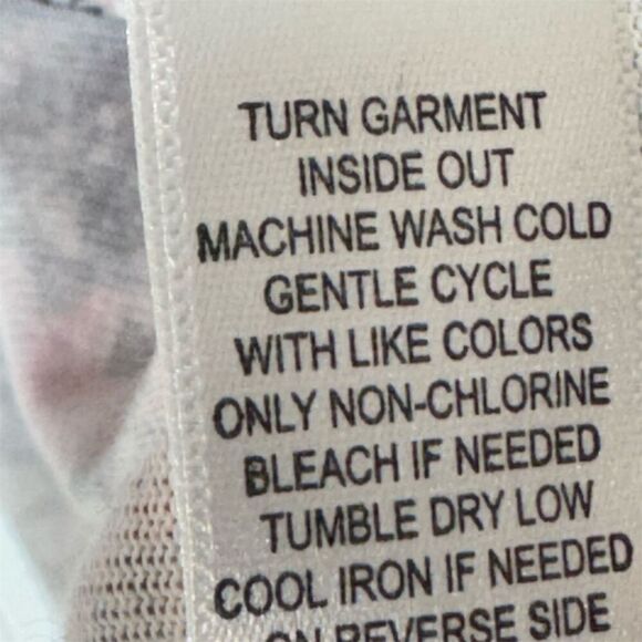 OneWorld 1X Boho Embroidered Tunic Top Tie-Dye Tribal Print Asymmetrical Hem - Picture 9 of 9